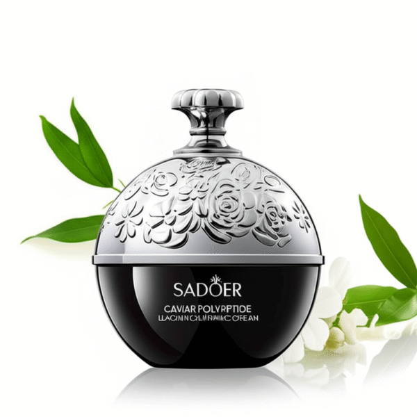 ⁦SADOER CAVIAR LUXE: קרם פנים יוקרתי עם קוויאר שחור ופפטידים לעור מתוח ומוצק⁩ – תמונה ⁦4⁩