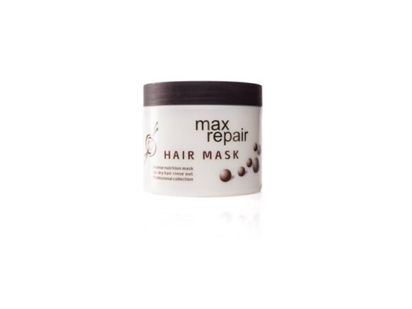 Max Repair מסכה לשיער: הזנה, שיקום והגנה מפני נזקים סביבתיים
