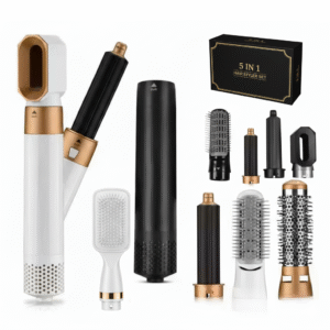 מייבש שיער מקצועי 5 ב-1 עם מסרק אוויר חם